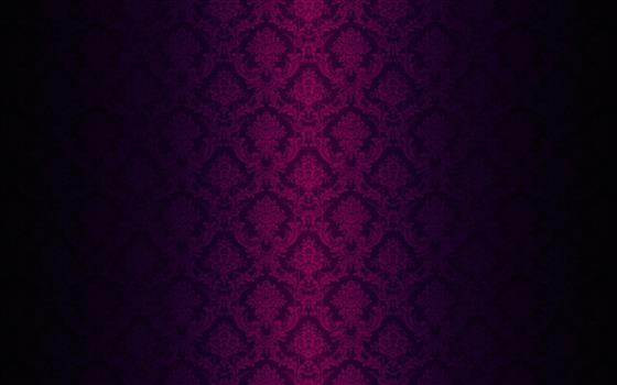 Abstract, Digital Art, Purple, Dark Background, HD wallpaper
