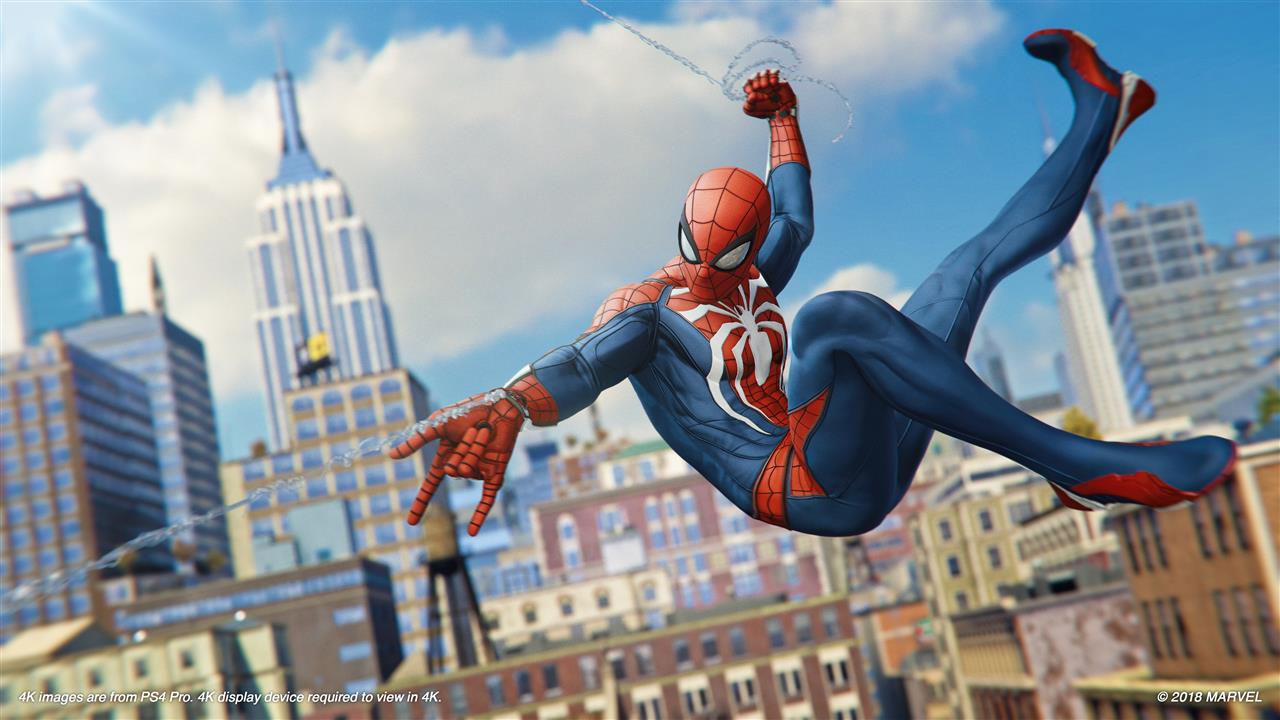 Spider-Man PS4 Game 4K, HD wallpaper