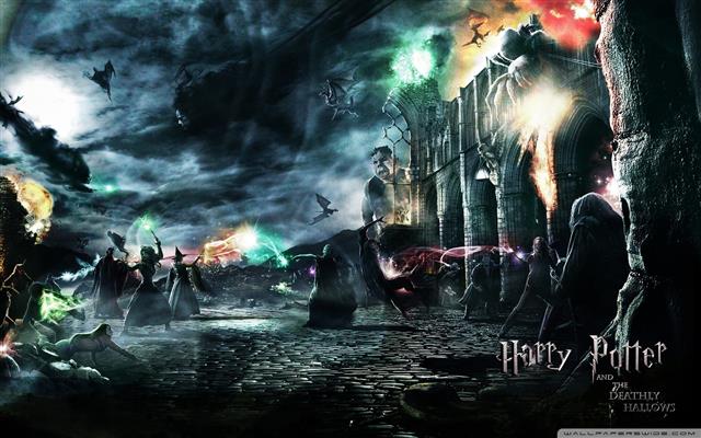 death, deathly, eaters, hallows, harry, hogwarts, movies, potter, HD wallpaper