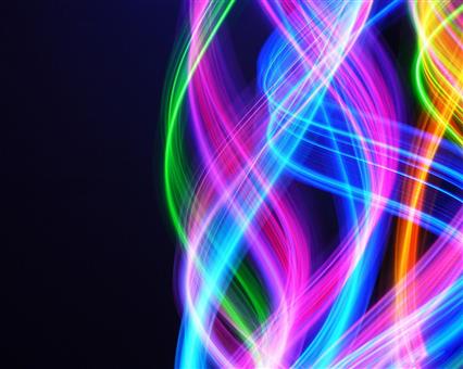 Abstract, Rainbow, Colorful, Dark Background, HD wallpaper