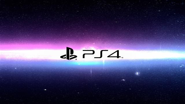 Sony PS4 logo, sign, emblem, Playstation 4, text, night, communication, HD wallpaper