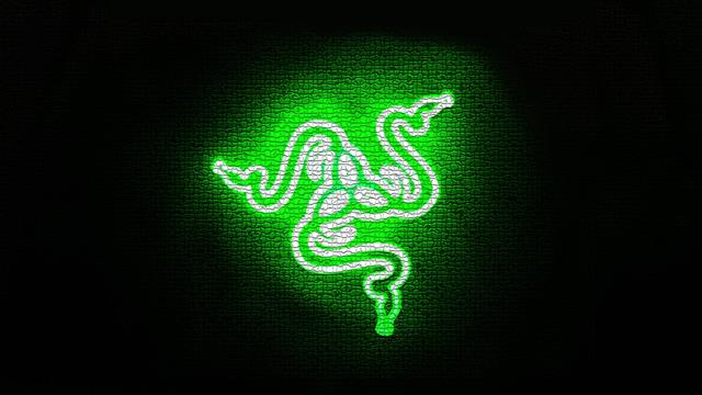 green Razer logo, illuminated, green color, glowing, sign, communication, HD wallpaper