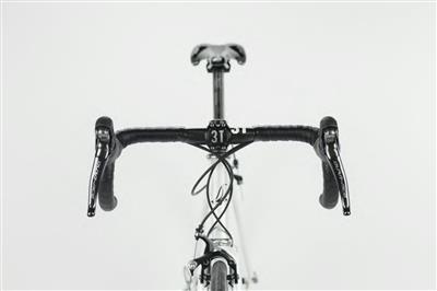 black and white road bike, bicycle, carbon fiber , studio shot, HD wallpaper