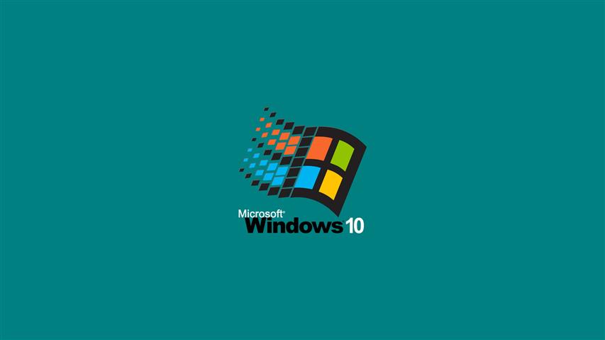 Microsoft Windows 10, humor, copy space, communication, text, HD wallpaper