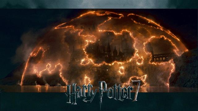 deathly, hallows, harry, hogwarts, potter, HD wallpaper