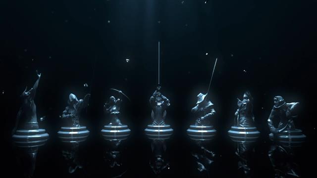 silver chess pieces, Fate/Stay Night, ideas, strategy, light Bulb, HD wallpaper