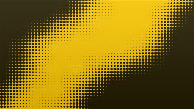 yellow and gray background, halftone pattern, digital art, graphic design, HD wallpaper