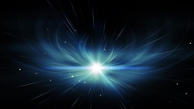black, green, and blue galaxy illustration, space, stars, black background, HD wallpaper