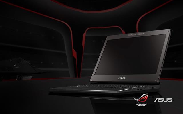 Asus Notebook, republic, gamer, asus logo, laptop, performance, HD wallpaper