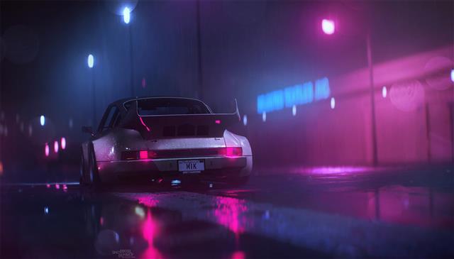 Need for Speed, Need for Speed (2015), Outrun, Retrowave, Vaporwave, HD wallpaper