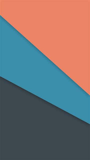 material style android l minimalism, red, blue, backgrounds, HD wallpaper