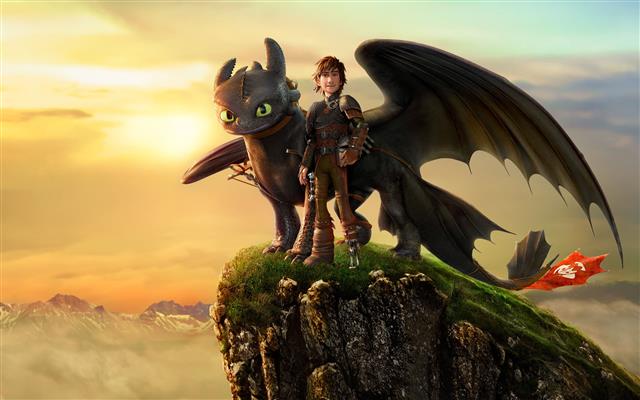 How To Train Your Dragon wallpaper, Action, Fantasy, DreamWorks, HD wallpaper