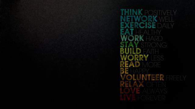 motivational quote with black background, text, communication, HD wallpaper