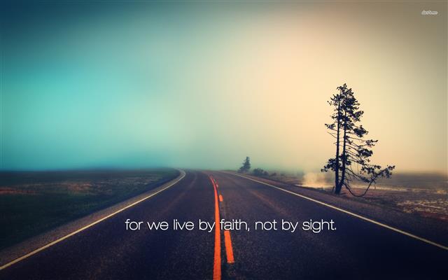gray highway, motivational, road, Jesus Christ, Holy Bible, quote, HD wallpaper