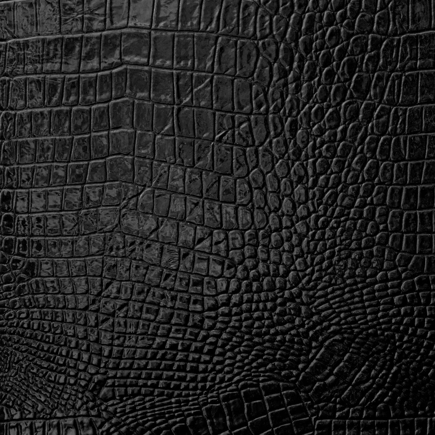 black crocodile skin textile, leather, texture, backgrounds, animal, HD wallpaper