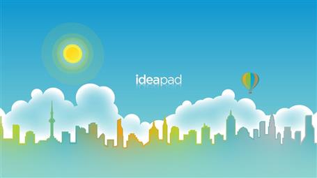 Lenovo, ideapad, sky, cloud - sky, nature, connection, business, HD wallpaper