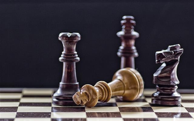 king, knight, and queen chess piece, Game, leisure games, board game, HD wallpaper