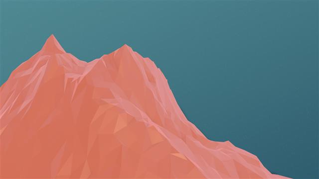 Polygon Art Mountain HD, digital/artwork, HD wallpaper