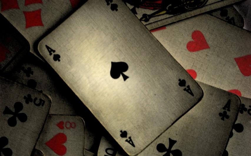 cards, aces, poker, close-up, arts culture and entertainment, HD wallpaper