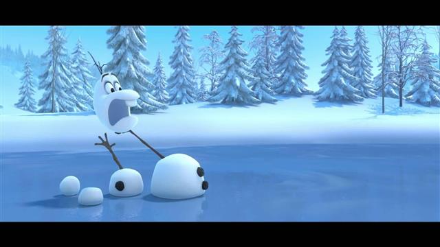Olaf in Frozen Movie, disney, HD wallpaper