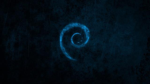 linux, debian, brand, logo, spiral, HD wallpaper