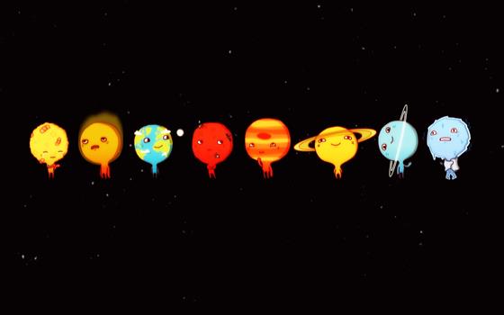 solar system planets little 1680x1050 Space Planets HD Art, HD wallpaper