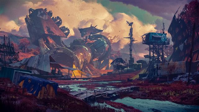 game illustration, Destiny (video game), Destiny 2, metalanguage, HD wallpaper