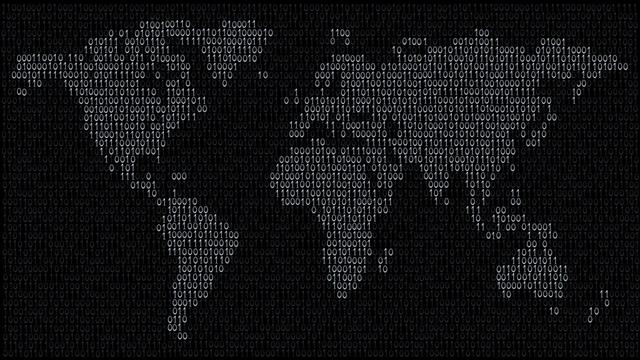 world map illustration, programming, minimalism, minified, binary, HD wallpaper
