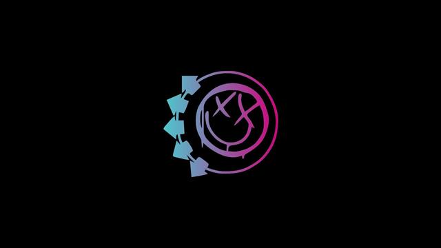 blink 182, minimalism, art, pink, HD wallpaper