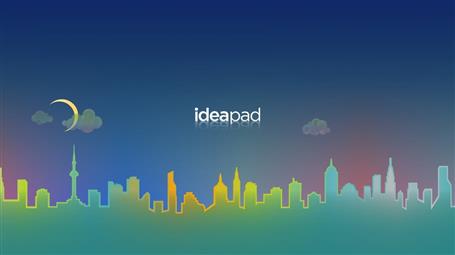 Lenovo, ideapad, sky, diagram, communication, blue, nature, HD wallpaper