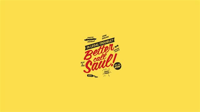 yellow background with better call text overlay, Better Call Saul, HD wallpaper