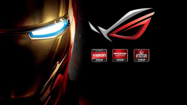 Iron Man and Asus logo, brand, hi-tech, company, mask, tony stark, HD wallpaper