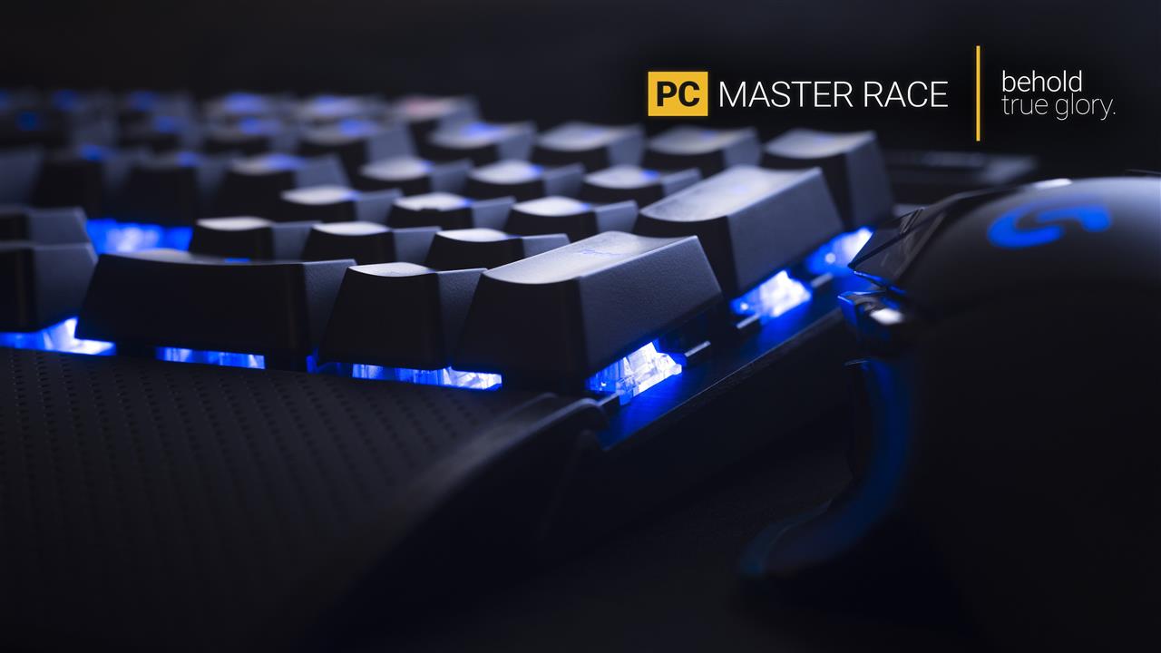 blue, PC Master Race, digital art, computer, hardware, computer mice, HD wallpaper