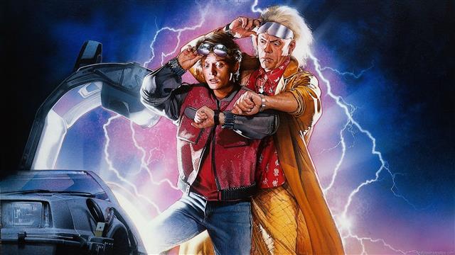 Back to the Future illustration, Back from The Future illustration, HD wallpaper