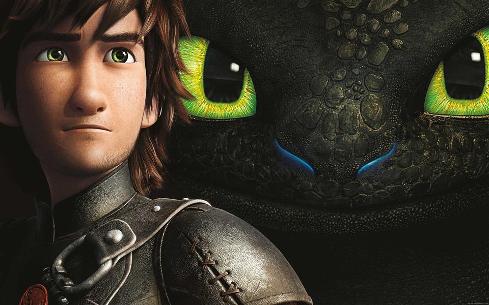 How to train your dragon Hiccup and Toothless, dragon trainer, HD wallpaper