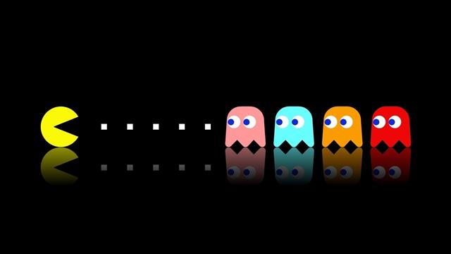 Pac-Man game application, Pacman, video games, simple, colorful, HD wallpaper