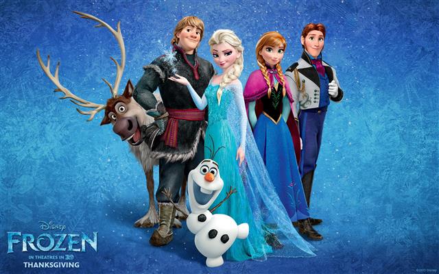 Frozen 2013 Movie, Anna, Elsa, Kristoff, olaf, hans, HD wallpaper
