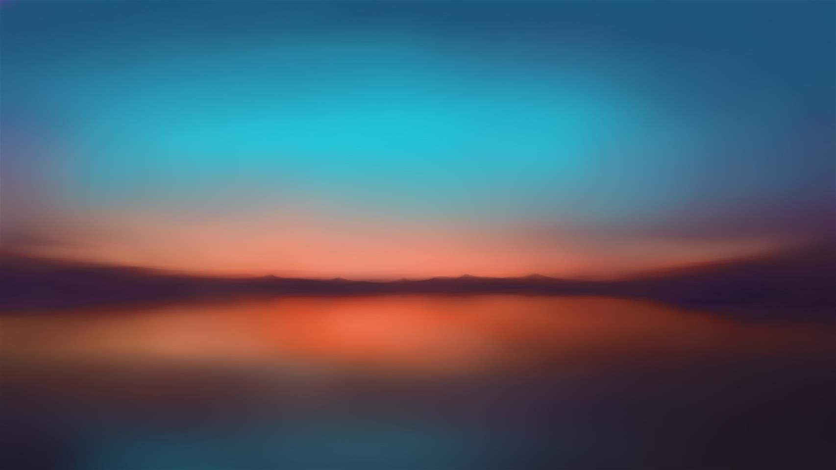 Sunset Minimal 5K, HD wallpaper