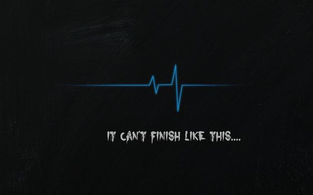 white text on black background, sad, pulse, heartbeat, western script, HD wallpaper