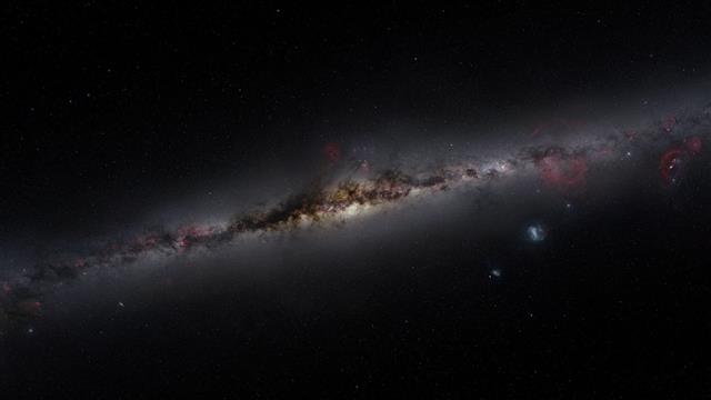 Galaxy Milky Way Stars Black HD, space, HD wallpaper