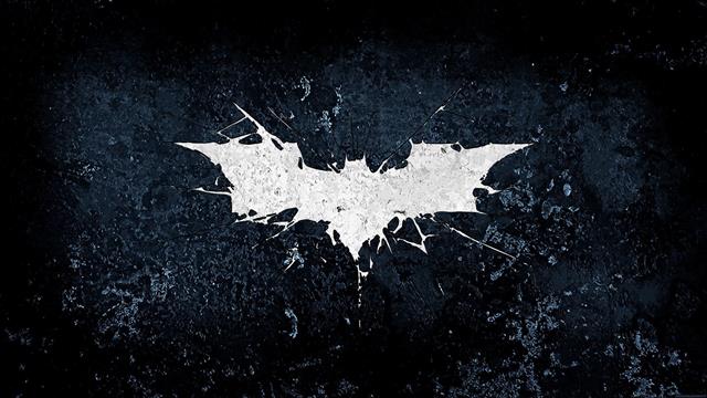 Batman logo, The Dark Knight Rises, movies, artwork, grunge, white color, HD wallpaper