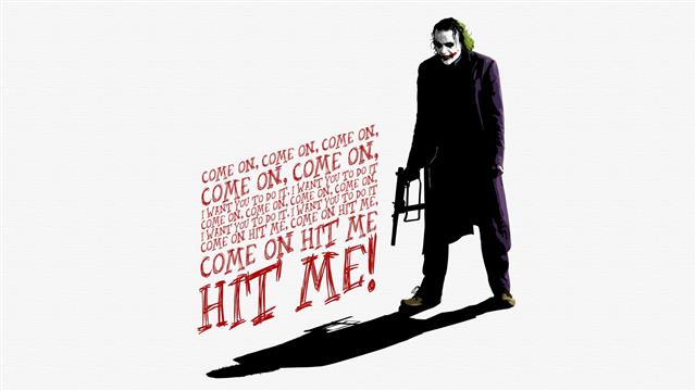 The Joker illustration, Batman, The Dark Knight, Heath Ledger, HD wallpaper