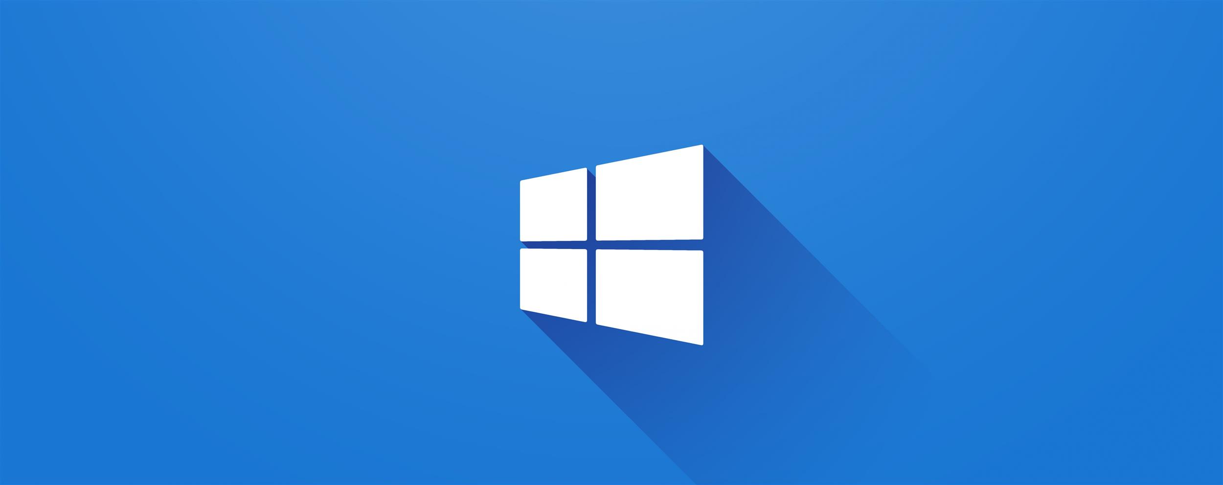 Windows 10 Logo, Microsoft Windows logo, white, blue, mario bros, HD wallpaper
