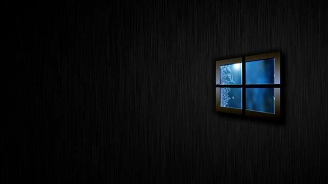 brown wooden window, Microsoft Windows, Windows 10, wall - building feature, HD wallpaper