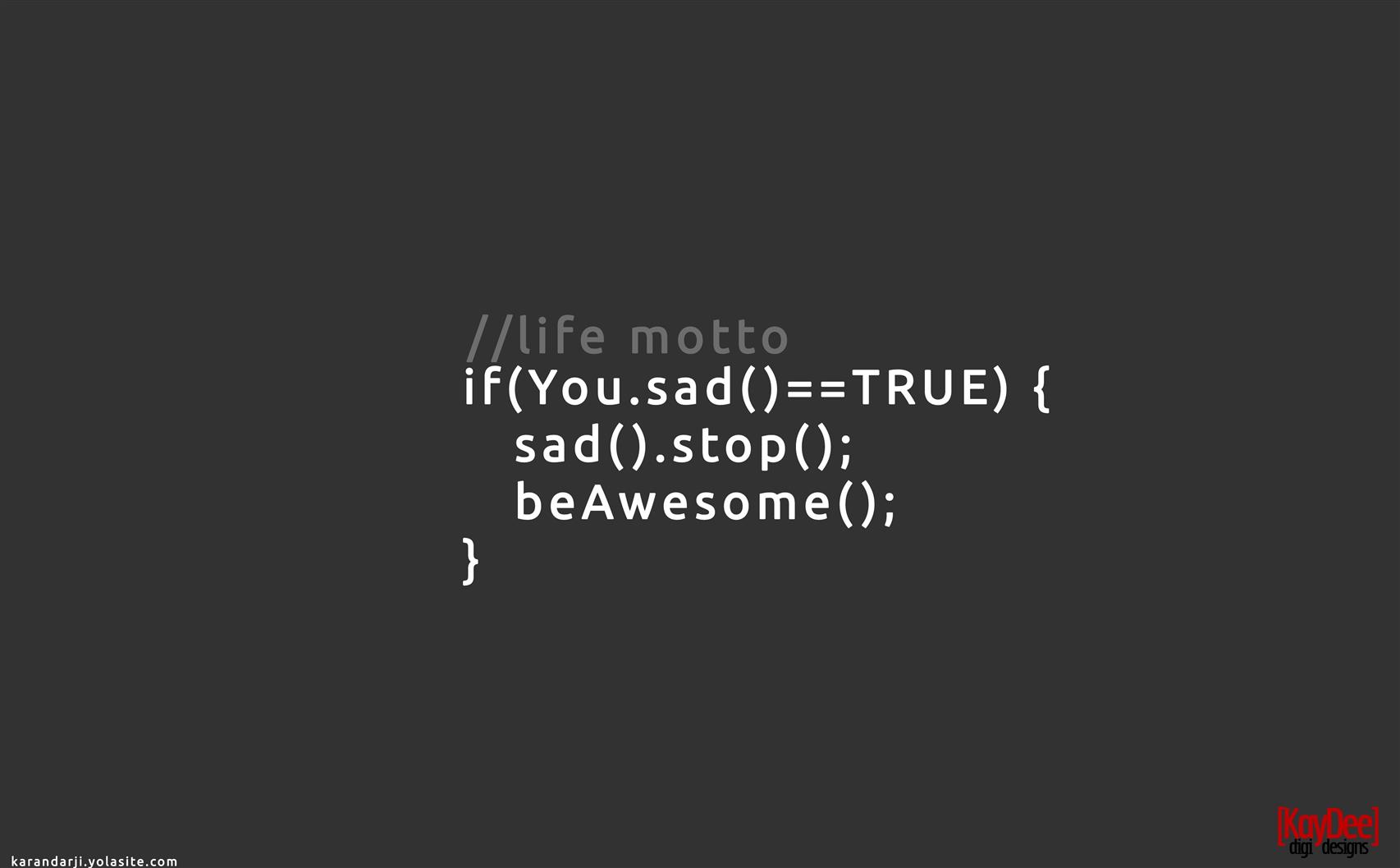 beAwesome, black background with life motto text overlay, Computers, HD wallpaper